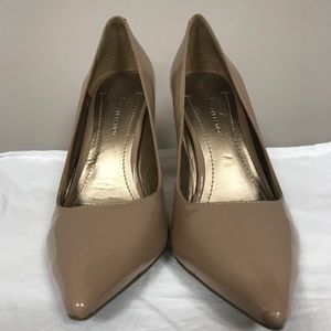 Nude Patent Leather Heels